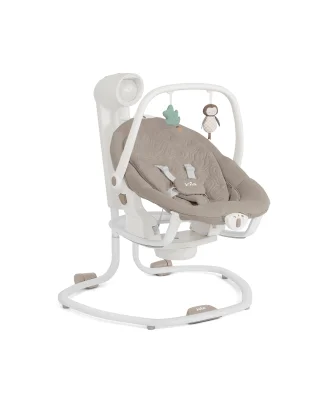 Joie serina™ 2in1 swing/rocker - Strata Dune Wood - Acorn/dune