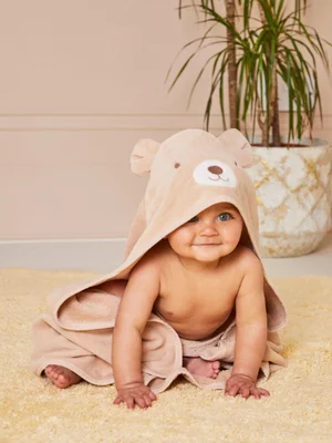 JoJo Maman Bébé Bear Character Hooded Towel - Regular / Bear