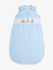 JoJo Maman Bébé Blue Peter Rabbit 2.5 Tog Baby Sleeping Bag - Regular / Blue