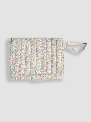 JoJo Maman Bébé Floral Quilted Travel Changing Mat