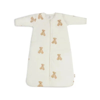 Jollein Baby Sleeping Bag With Removable Sleeves - Teddy Bear