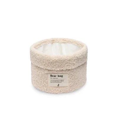 Jollein Changing Table/Storage Basket - Boucle Natural / Boucle Natural