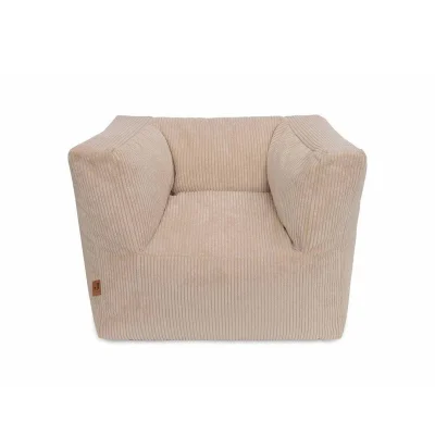 Jollein Kids Chair Beanbag - Corduroy Natural