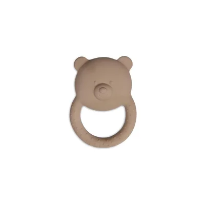 Jollein Teething Ring - Teddy Bear Biscuit