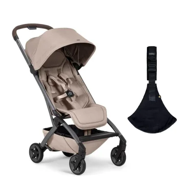 Joolz Aer2 Compact Stroller & Wildride Carrier - Forest Green - Forest Green / Without Cot