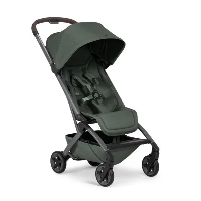 Joolz Aer2 Pushchair & Carrycot with Maxicosi Cabriofix i-Size Car Seat and Base Bundle - Sandy Taupe - Forest Green / Without Cot/Nest / Without Bumper Bar