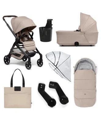 Joolz Hub2 + Carrycot 6pc Bundle - Space Black