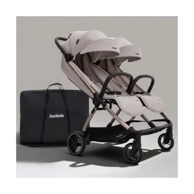 JoviKids Ayla Twin Pushchair - Dawn Beige