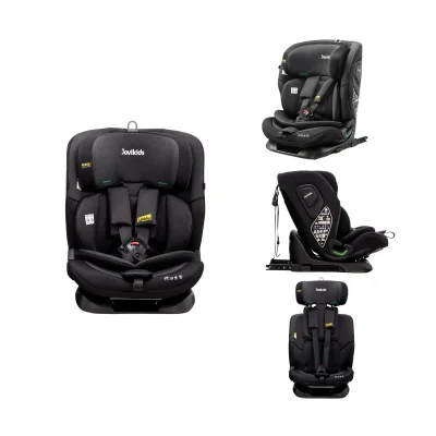 JoviKids Cici TT i-Size Group 1/2/3 Car Seat – Twilight - Group 1/2/3 / Grey, Pink