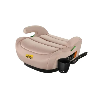 JoviKids Ohho+ i-Size Group 2/3 Booster Car Seat – Rosewood - Group 2/3 / Grey, Pink