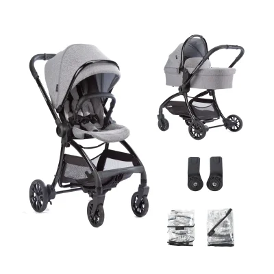 Junior Jones Aylo 2in1 Pram Bundle - Grey
