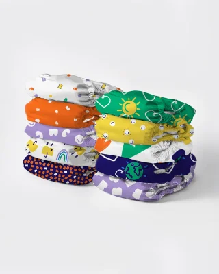Just Nappies: 10 x Revolutionary Nappy Bundle in Brave - Default