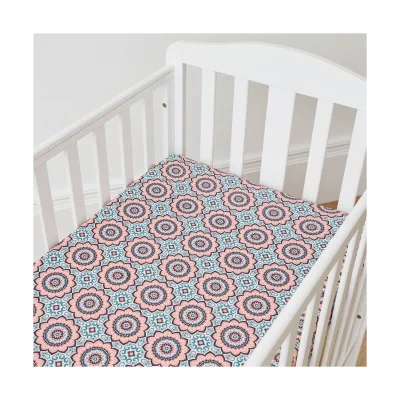 Kabode Pack of 2 Cotbed Fitted Sheet-Ankara - Default