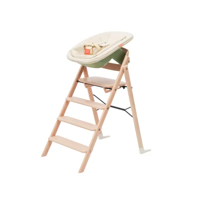 KAOS Klapp Beech High Chair Newborn Bundle