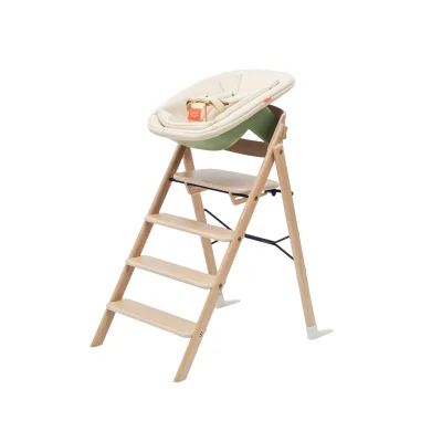KAOS Klapp Oak High Chair Newborn Bundle