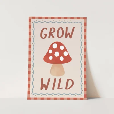Kid of the Village Grow Wild Fine Art Print