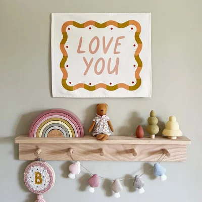 Kid of the Village Love You Banner