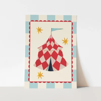 Kid of the Village The Big Top Fine Art Print - Default