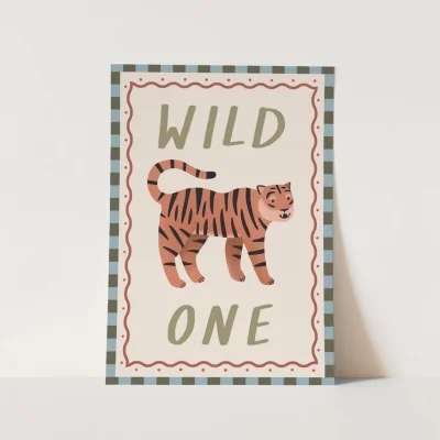 Kid of the Village Wild One Fine Art Print