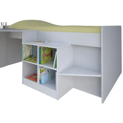 Kidsaw Loft Station Pilot Cabin Bed - White