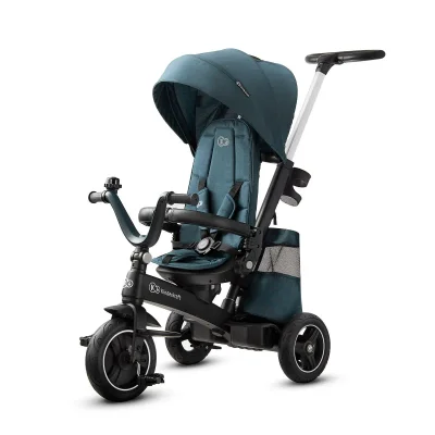 Kinderkraft EasyTwist Tricycle - Midnight Green
