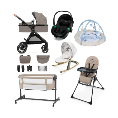 Kinderkraft Esme Pro 11 Piece Travel Bundle - Pure Black