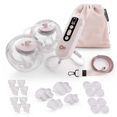 Kinderkraft Gentleflow Double Electric Breast Pump - Pink