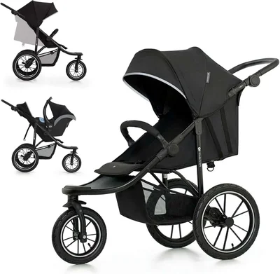 Kinderkraft HELSI 2 Buggy - Zwart