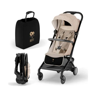 Kinderkraft PILOT 2 Bizuu Limited Collection Compact Stroller - Black