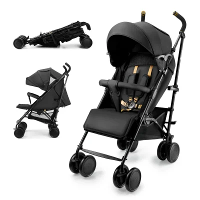 Kinderkraft Siesta 2 Umbrella Stroller - Midnight Black