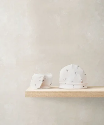 Kites Premature Hat & Mittens