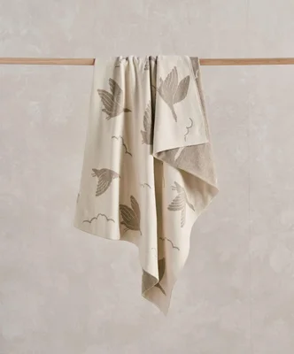 Knitted Blanket - Welcome to the World Duckling - Mocha - Mocha