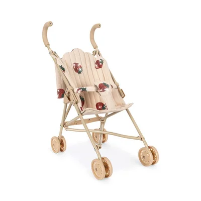 Konges Sløjd Tulle Doll Stroller - Strawberry