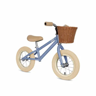 Konges Slojd Balance Bicycle - Blue Sripe