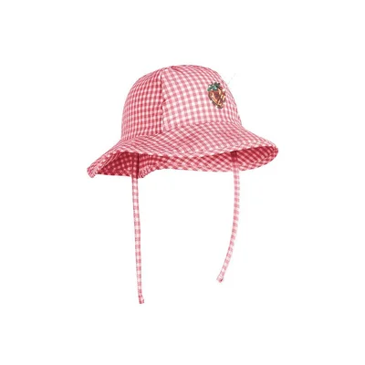 Konges Slojd Etta Swim Hat - Geranium Pink - 2y / Geranium Pink