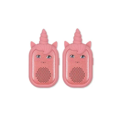 Konges Slojd Glitter Unicorn Walkie Talkie - Sparkling Pink