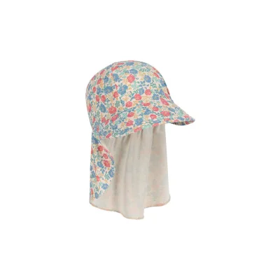 Konges Slojd Manuca Frill Sun Hat - Fiola - Multicoloured