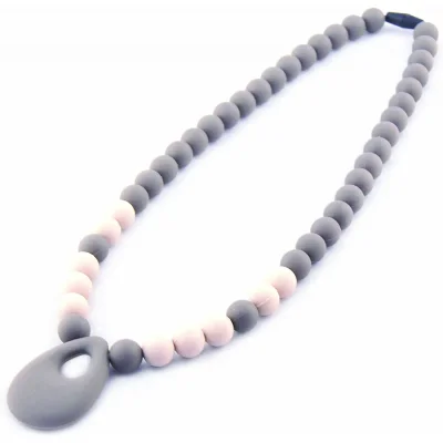 Koo-di Baby Choos Pendent Necklace-Brown (CL)