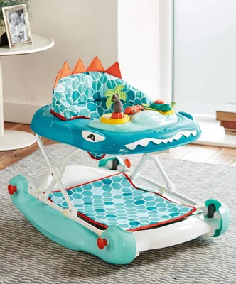 Mychild 2-in-1 Walker/Rocker - Aqua