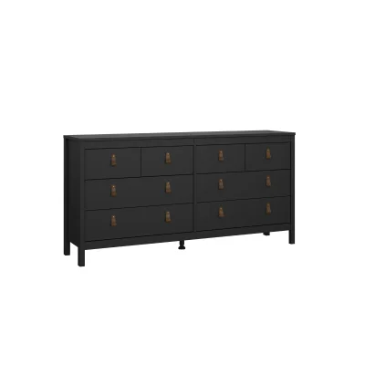 Ladekast Dallas Zwart - 160x80x39 cm