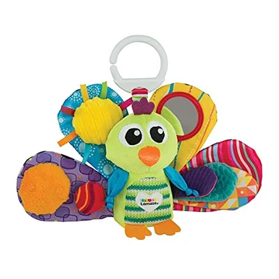 Lamaze Jacques the Peacock Clip-On Baby Toy - Jacques the Peacock