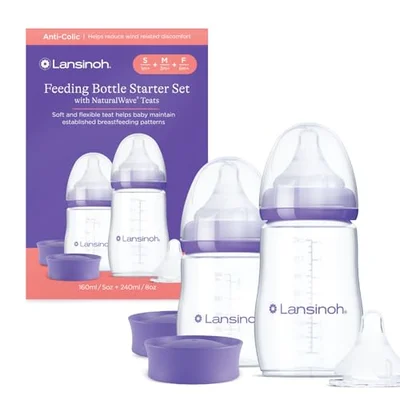 Lansinoh Baby Bottle Starter Set