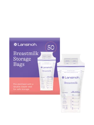 Lansinoh Breastmilk Storage Bags, Pack of 50 - Default