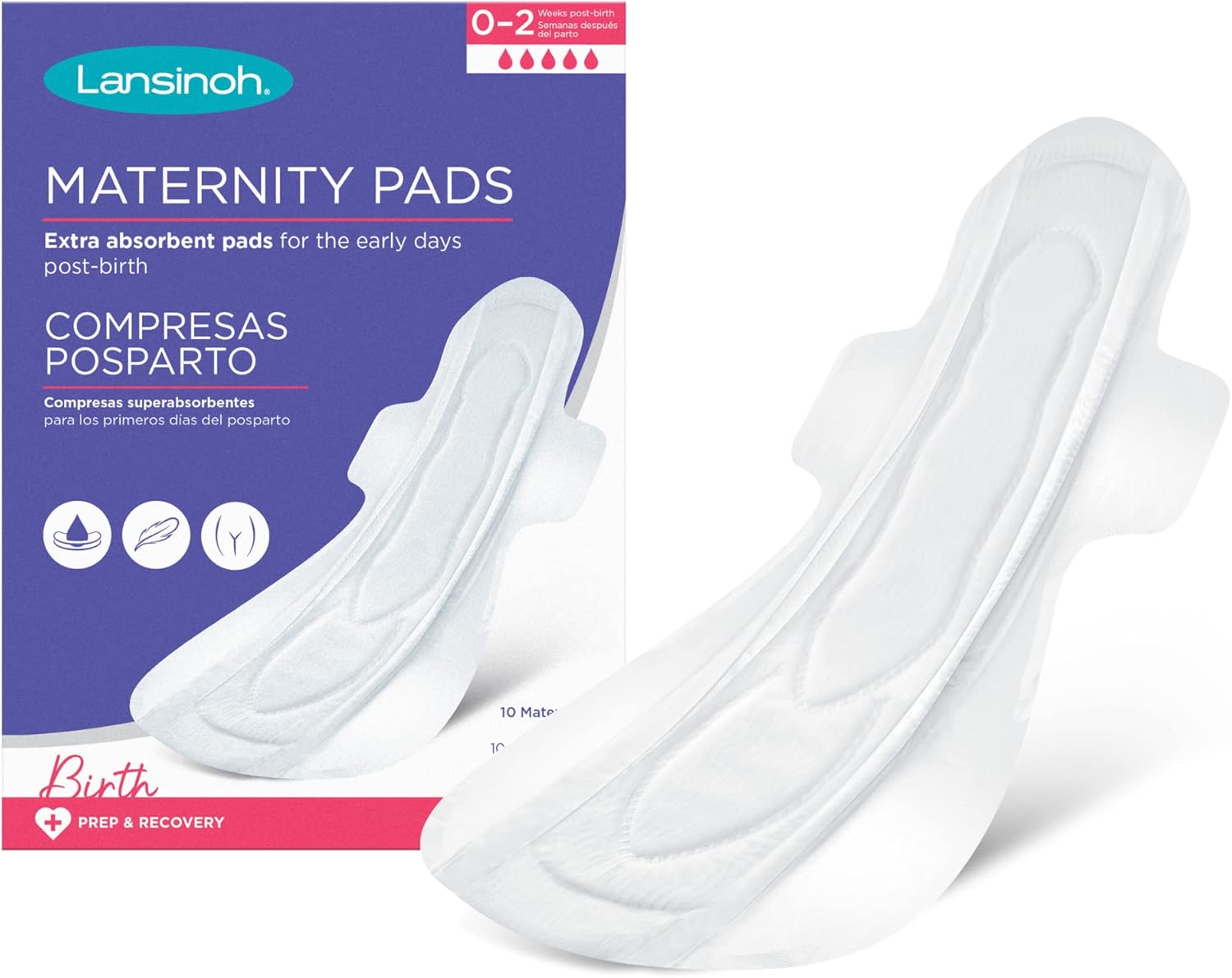 Lansinoh Extra Absorbent Maternity Pads — image 2