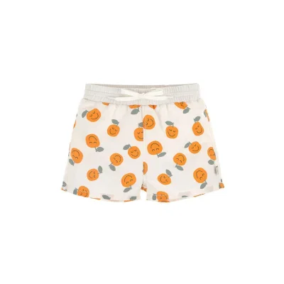 Lassig Boardie Shorts - Orange Sea Salt / 12-18m