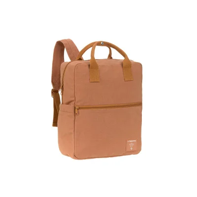 Lassig Little One & Me Square Backpack - Caramel / Large