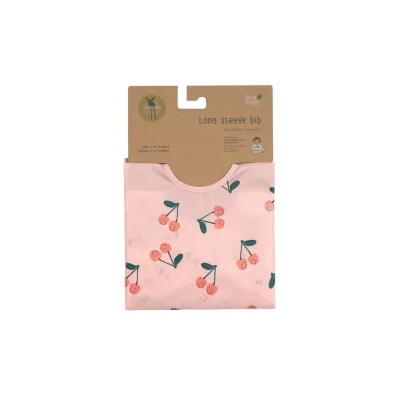 Lassig Long Sleeve Bibs 2pcs - Happy Fruits - Cherry
