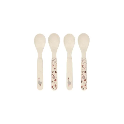 Lassig Spoon Set - Nature - Tiny Farmer Sheep/Goose - Tiny Farmer Sheep/Goose / Nature