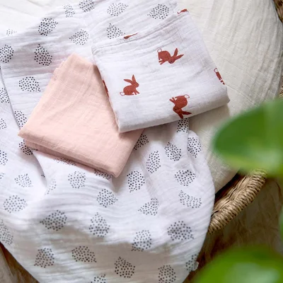 Lassig Swaddle & Burp Blanket — image 4