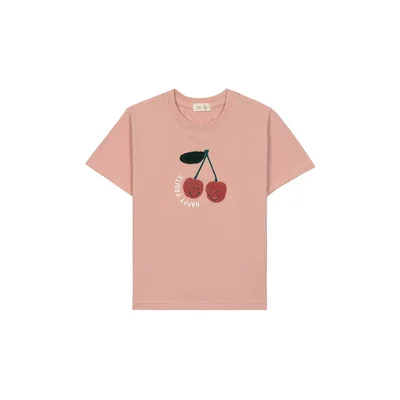 Lassig T-Shirt Jersey GOTS - 3-4y / Cherry Peach / Cherry Peach